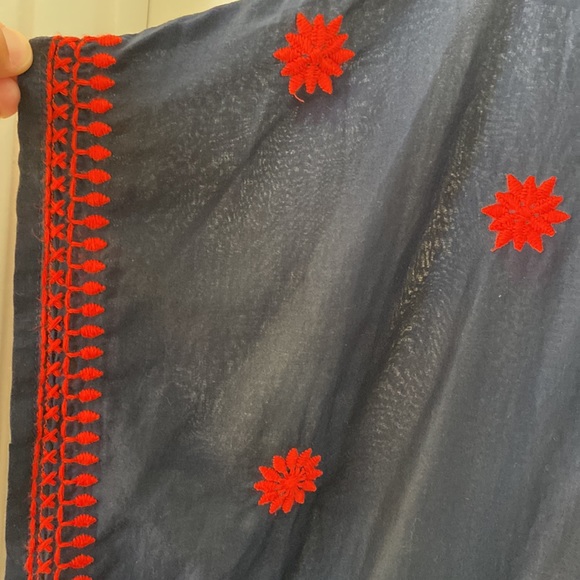 J. Crew | Embroidered Indian Cotton Beach Tunic - Picture 5 of 8